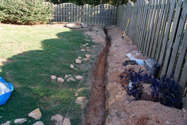 Trench Drain Installation in Marysville