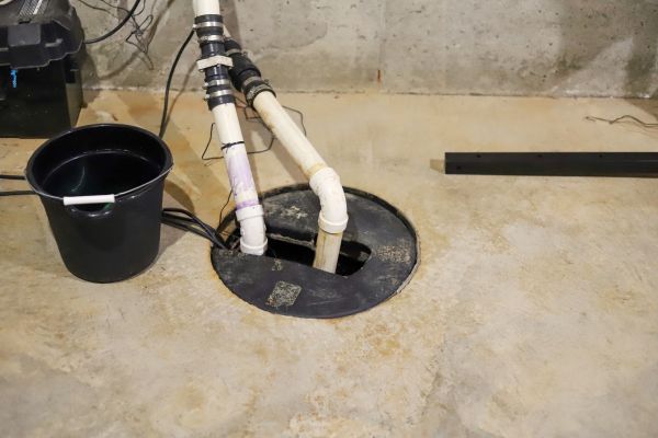 Basement Drainage Installation in Marysville