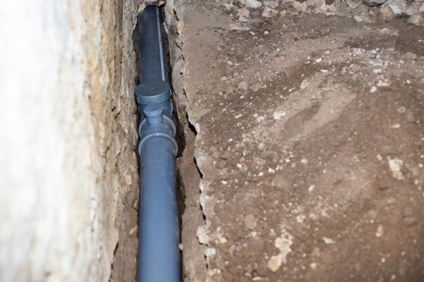Drain Line Installation in Marysville