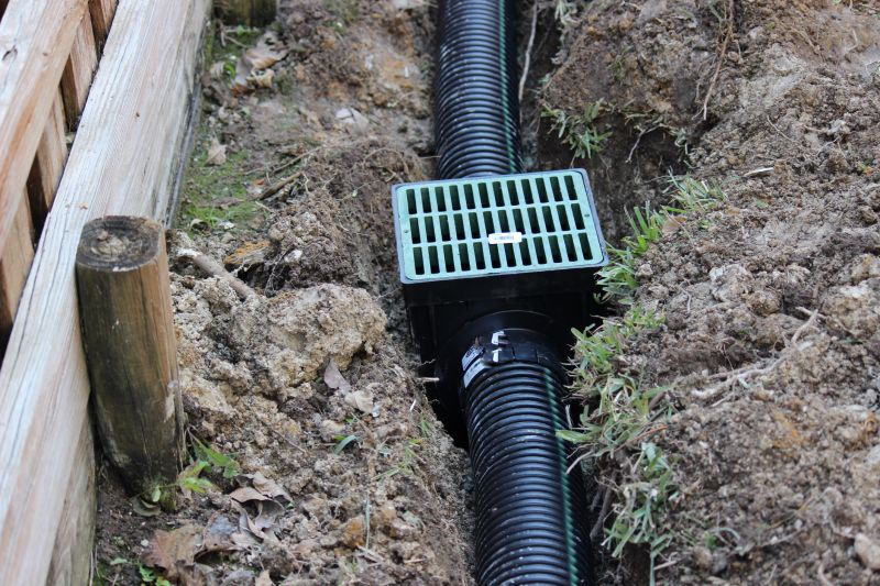 Outdoor Drain Installation